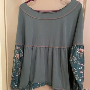 Three Bird Nest cute casual flowy top
